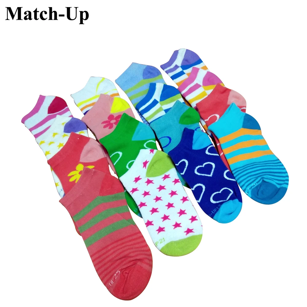 Match-Up Girl's ankle socks Comfortable Stripe Cotton Short Ankle Socks RANDOM MIXED COLOR 10 PAIRS/lot Free Shipping
Match-Up Girl's ankle socks Comfortable Stripe Cotton Short Ankle Socks RANDOM MIXED COLOR 10 PAIRS/lot Free Shipping