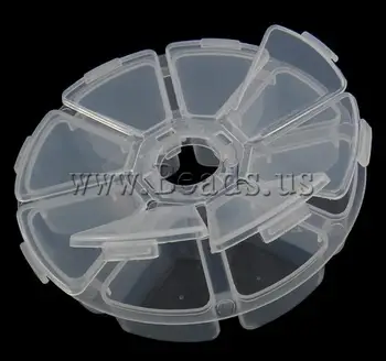 Transparent Hard Plastic Round Portable Storage Container Organizer Tools Box Case 8 Slots Adjustable Jewelry Storage Boxes Case
Transparent Hard Plastic Round Portable Storage Container Organizer Tools Box Case 8 Slots Adjustable Jewelry Storage Boxes Case