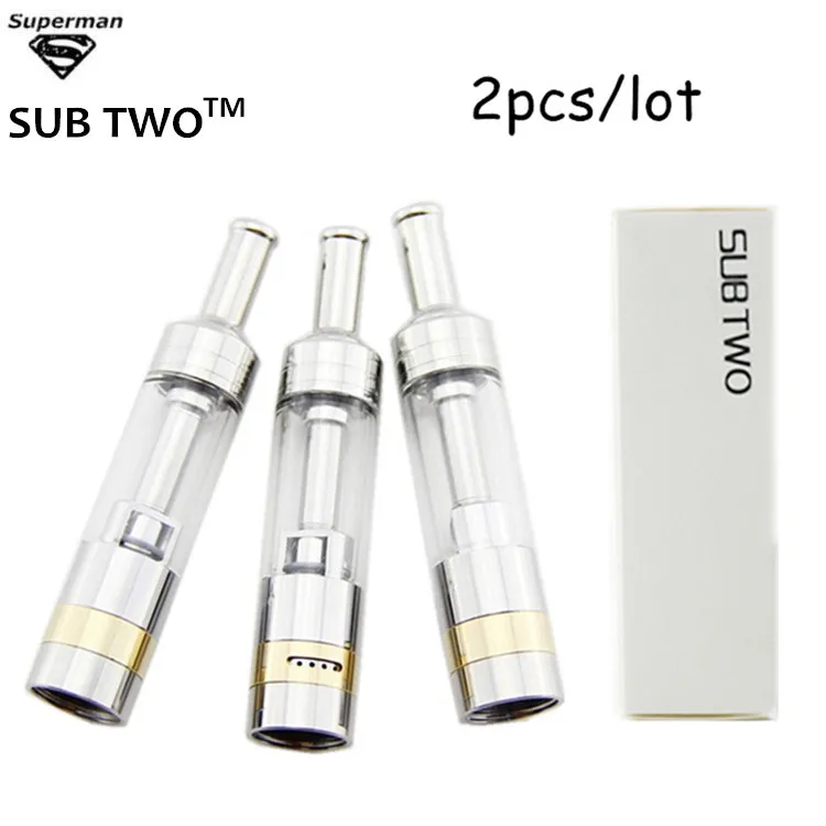 2pcs SUB TWO Dual coil m14 atomizer electronic cigarette atomizer airflow control vaporizer pen fit 510 thread evod ego battery
2pcs SUB TWO Dual coil m14 atomizer electronic cigarette atomizer airflow control vaporizer pen fit 510 thread evod ego battery