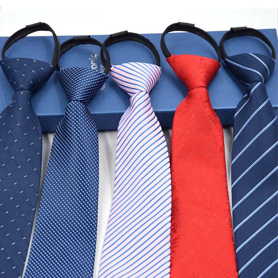 Fashion Convenient Efficient Easy Lazy Zipper Neck Ties Men's Business Dress Wedding Groom Necktie Collar Ties
Fashion Convenient Efficient Easy Lazy Zipper Neck Ties Men's Business Dress Wedding Groom Necktie Collar Ties