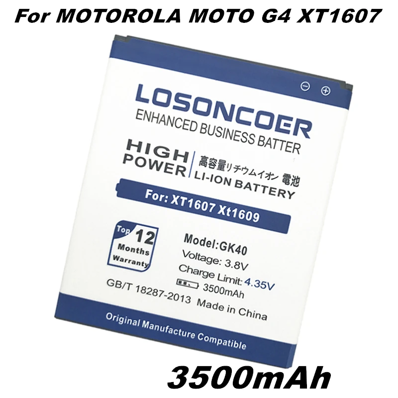 3700 GK40 Battery SNN5976A MOT1609BAT / M0T1609BAT for MOTOROLA MOTO G4 PLAY XT1607 XT1609 XT1600 E3 XT1670,XT1671,XT1672,XT1675
3700 GK40 Battery SNN5976A MOT1609BAT / M0T1609BAT for MOTOROLA MOTO G4 PLAY XT1607 XT1609 XT1600 E3 XT1670,XT1671,XT1672,XT1675