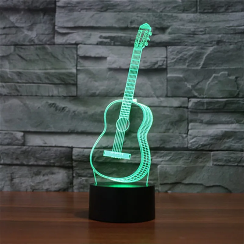 Six Strings Guitar LED Desktop Table luminary Lamp USB Valentines Day Birthday Gift 3D Touch Button Night Light free shipping
Six Strings Guitar LED Desktop Table luminary Lamp USB Valentines Day Birthday Gift 3D Touch Button Night Light free shipping