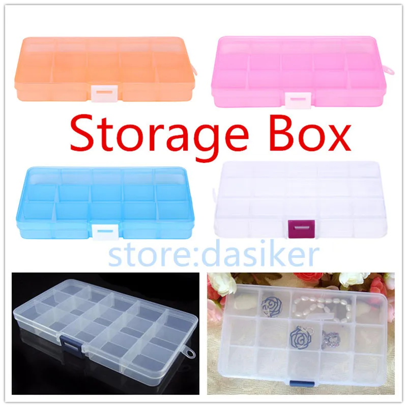 Storage Case Box Holder Container Pills Jewelry Nail Art Tips 15 Grids Compact design, portable and comfortable
Storage Case Box Holder Container Pills Jewelry Nail Art Tips 15 Grids Compact design, portable and comfortable