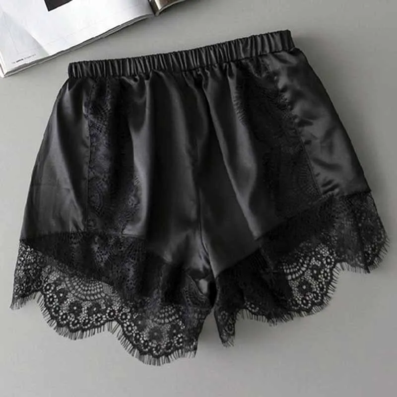 Sleepwear Women Solid Lace Safety Short Pants Under Briefs Shorts Slips Ice Sil Home Sleep Bottoms Nightwear Femme Sexy Summer
Sleepwear Women Solid Lace Safety Short Pants Under Briefs Shorts Slips Ice Sil Home Sleep Bottoms Nightwear Femme Sexy Summer