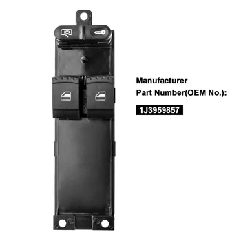YAOPEI High Quality New Master Electronic Window Control Switch For Skoda Fabia Octavia VW Golf MK4 2 Door 1J3 959 857 1J3959857 
YAOPEI High Quality New Master Electronic Window Control Switch For Skoda Fabia Octavia VW Golf MK4 2 Door 1J3 959 857 1J3959857