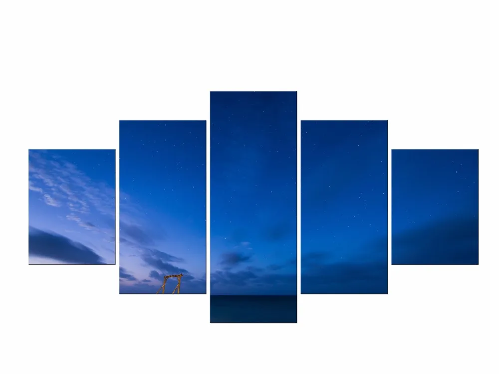 5 Pieces Free Shipping Wall Art Landscape Canvas Paintings Home Decor Night Sky Stars Pictures Wall Decoracion Gift Framed
5 Pieces Free Shipping Wall Art Landscape Canvas Paintings Home Decor Night Sky Stars Pictures Wall Decoracion Gift Framed