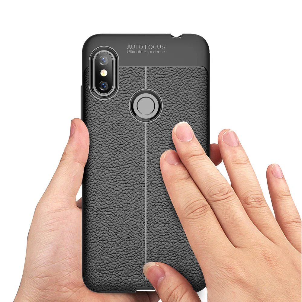 

For Xiaomi Redmi Note 6 Pro Case Cover Silicon Soft Carbon Fiber Brushed Case for Redmi Note 6 Pro Case Xiaomi 5 6A 4X Fundas