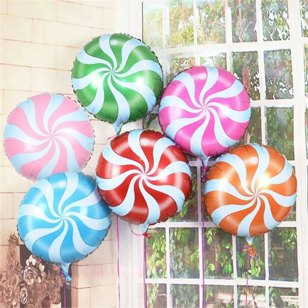 1pcs 18 inch colorful candy foil balloons round lollipop aluminum balls wedding birthday baby party decoration Christmas Gifts
1pcs 18 inch colorful candy foil balloons round lollipop aluminum balls wedding birthday baby party decoration Christmas Gifts