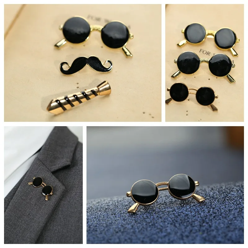 1 Pcs Beard and glasses tie Metal Pin Badge Clothes Badges Backpack Beautify Icons Shoes Package Icon Brooch Badge Pin Collar
1 Pcs Beard and glasses tie Metal Pin Badge Clothes Badges Backpack Beautify Icons Shoes Package Icon Brooch Badge Pin Collar