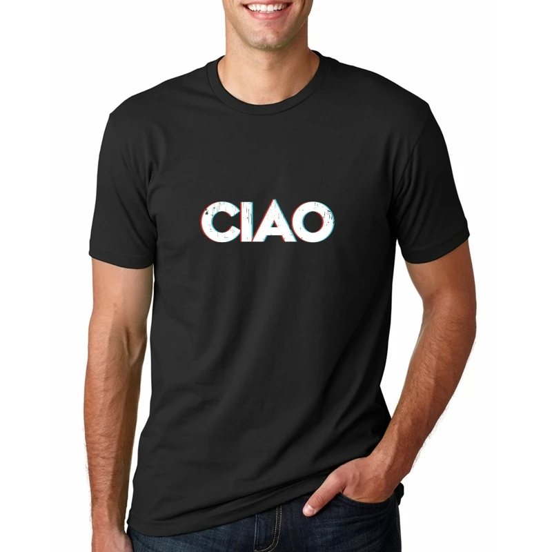 2018 New Summer T Shirt Italian Ciao T-shirt Men Cute Hello Red Letters Printed Short Sleeve Tshirt Casual Cotton Tee Shirt
2018 New Summer T Shirt Italian Ciao T-shirt Men Cute Hello Red Letters Printed Short Sleeve Tshirt Casual Cotton Tee Shirt