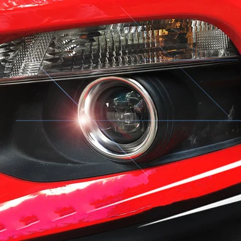 QHCP Stainless Steel Car Front Fog Lamp Frame Light Cover Trim Ring Sticker Decoration for Ford Mustang 2015-2017 Free Shipping
QHCP Stainless Steel Car Front Fog Lamp Frame Light Cover Trim Ring Sticker Decoration for Ford Mustang 2015-2017 Free Shipping