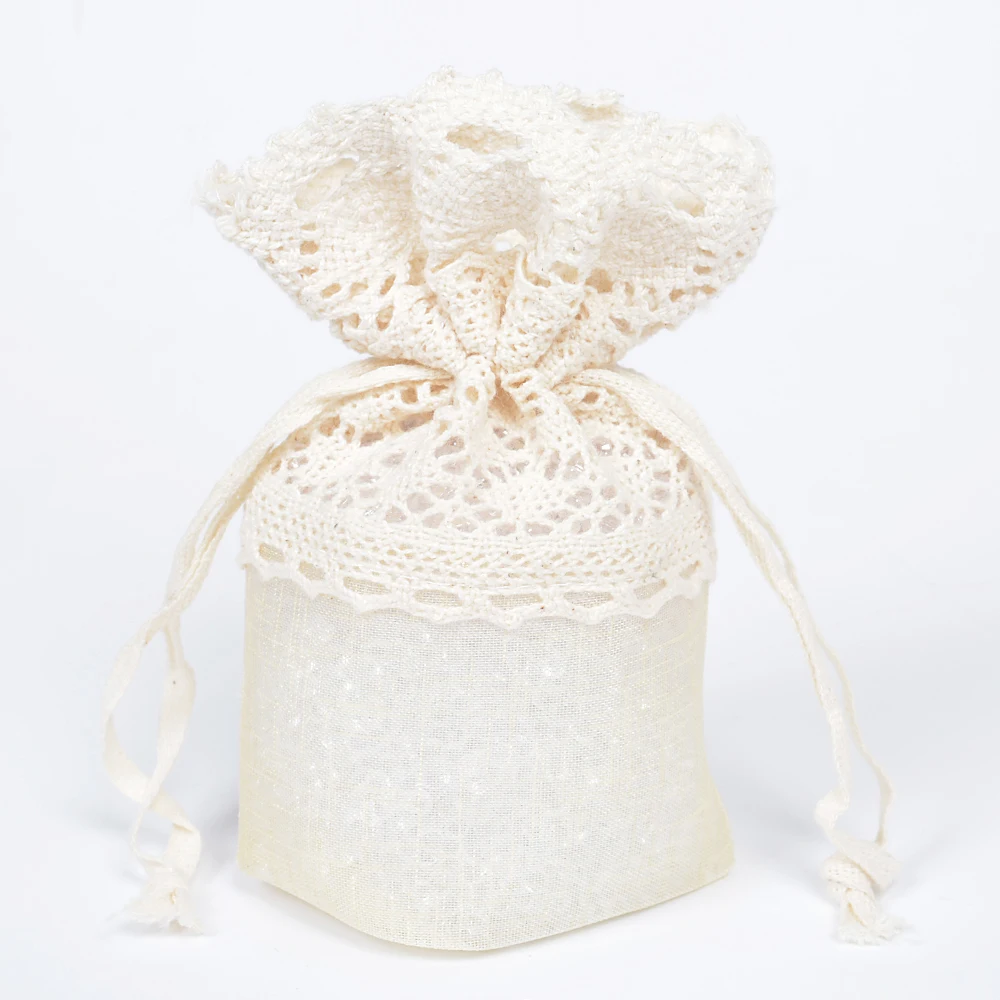 12Pcs Cream Organza Gift Drawstring Bags 3.9"x5.5" Gift Jewelry Storage Bag Organza Pouches with Lace for Jewelry Packaging
12Pcs Cream Organza Gift Drawstring Bags 3.9"x5.5" Gift Jewelry Storage Bag Organza Pouches with Lace for Jewelry Packaging