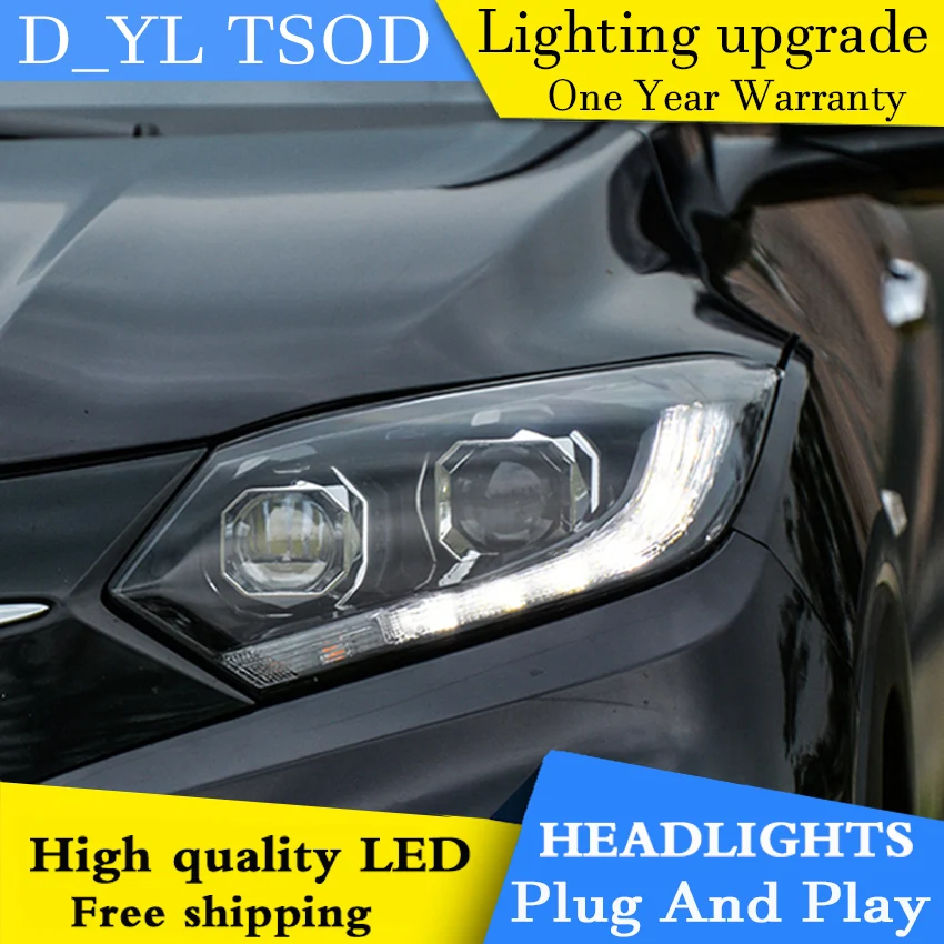 Car Styling Headlights for Honda Vezel 15-16 LED Headlight for Vezel Head Lamp LED Daytime Running Light LED DRL Bi-Xenon HID
Car Styling Headlights for Honda Vezel 15-16 LED Headlight for Vezel Head Lamp LED Daytime Running Light LED DRL Bi-Xenon HID