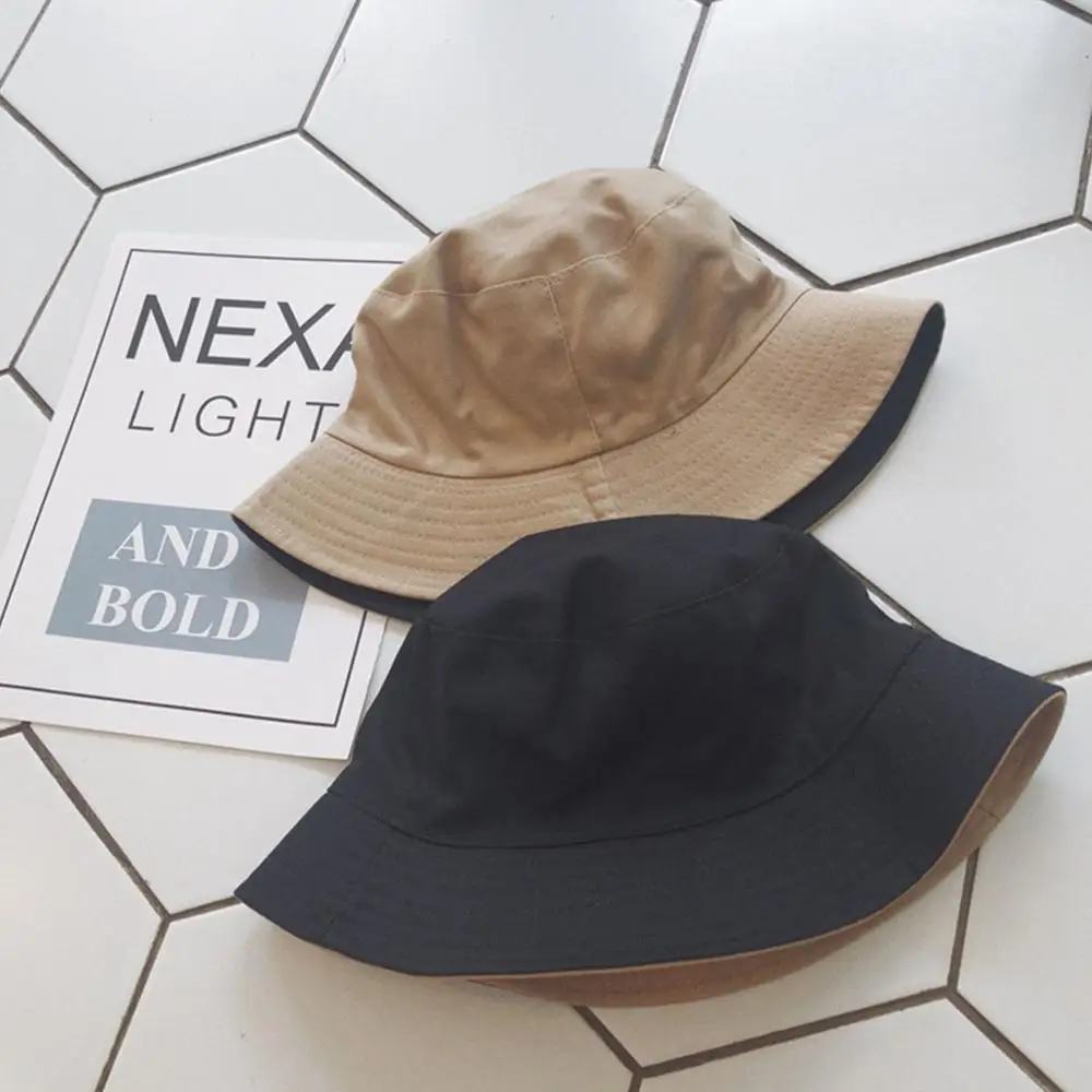 New Unisex Double Side Bucket Hats Simple Style Comfortable Cotton Fisherman Hat Sun Protection Summer Hat Beach Panama Caps
New Unisex Double Side Bucket Hats Simple Style Comfortable Cotton Fisherman Hat Sun Protection Summer Hat Beach Panama Caps