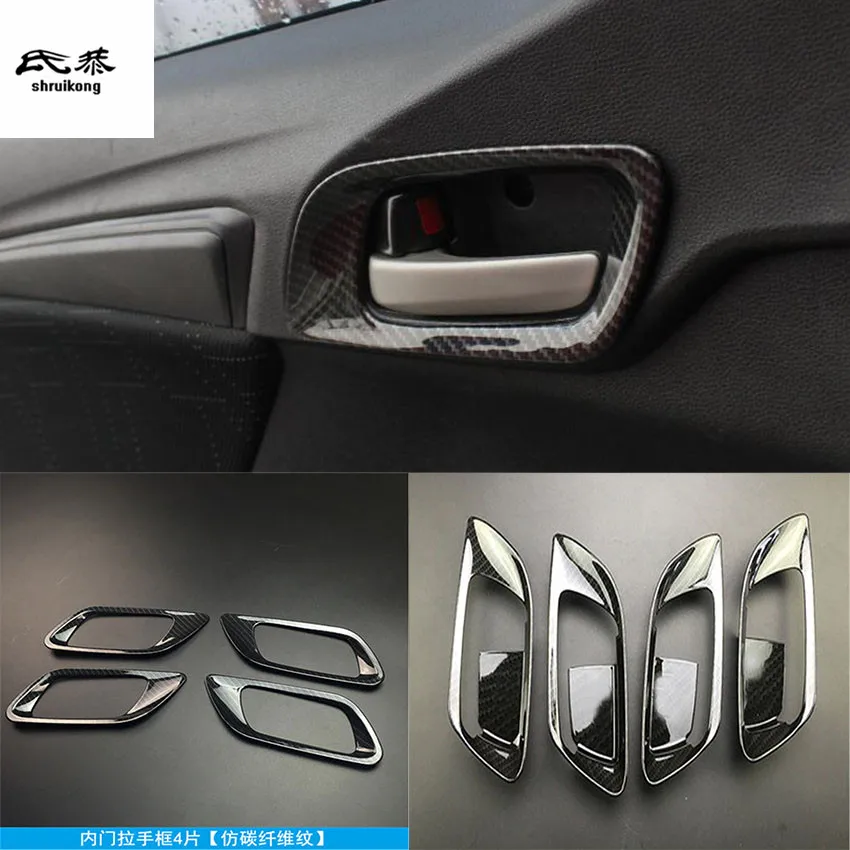 4pcs/Lot ABS Carbon Fiber Grain Interior Door Shake Handshandle Decoration Cover For 2014-2018 HONDA JAZZ Car Accessories
4pcs/Lot ABS Carbon Fiber Grain Interior Door Shake Handshandle Decoration Cover For 2014-2018 HONDA JAZZ Car Accessories