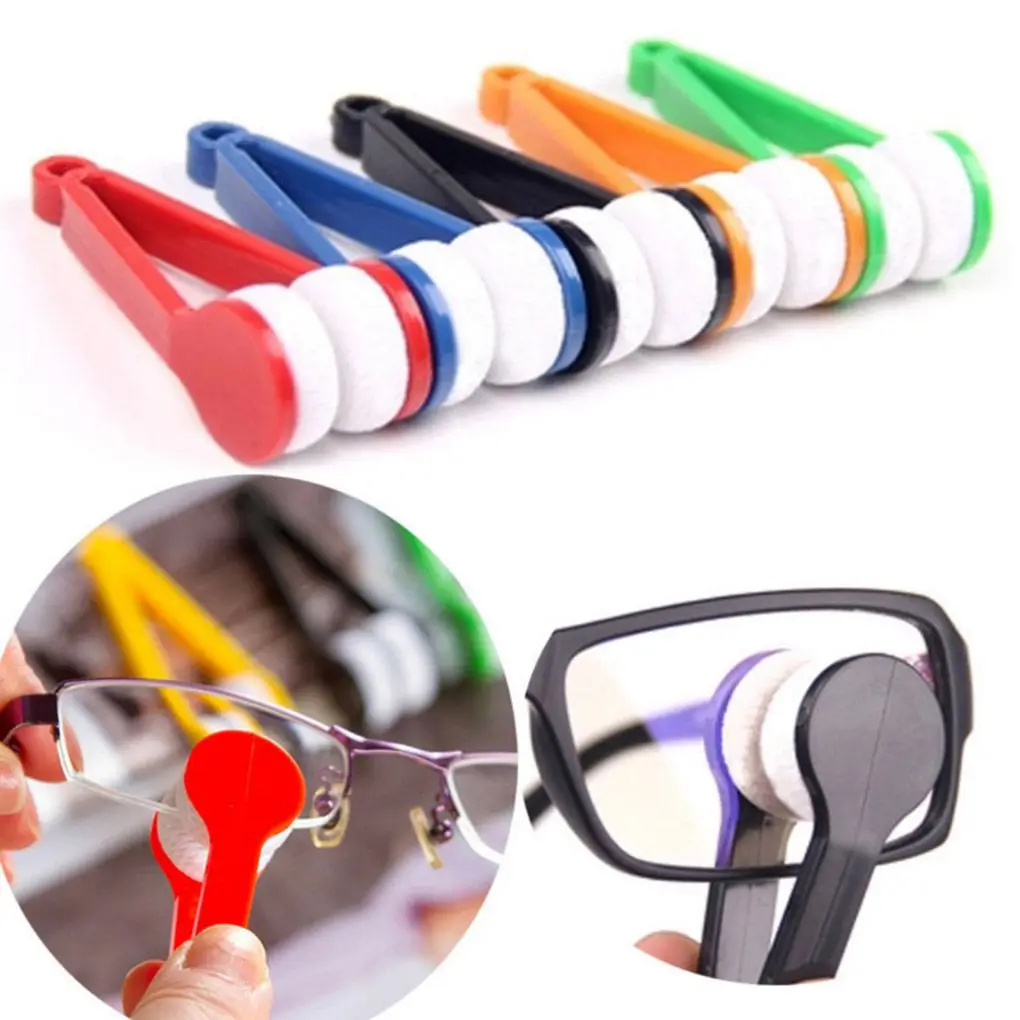 Two-side Glasses Brush Microfiber Spectacles Cleaner Glasses Cleaning Rub Cleaner Color Random
Two-side Glasses Brush Microfiber Spectacles Cleaner Glasses Cleaning Rub Cleaner Color Random