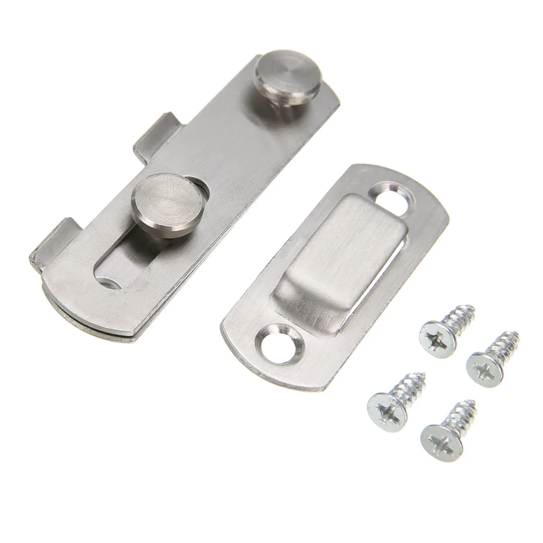 Sliding Door Lock Chain Bolt Safety Chain Office Security Chain Gate Cabinet Latches Decorative furniture Hardware +screw MAYITR