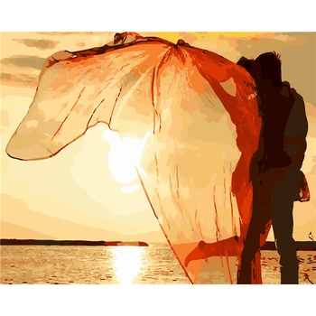 Frameless classic oil paintings decoration picture Diy Digital painting by numbers wall decor canvas painting Sunset couple
Frameless classic oil paintings decoration picture Diy Digital painting by numbers wall decor canvas painting Sunset couple