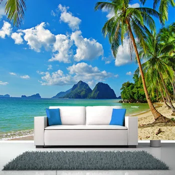 Southeast Asia Seaside Landscape Customize Personality 3D Mural Beach Trees Wallpaper Living Room Sofa Backdrop Mural Wall Paper
Southeast Asia Seaside Landscape Customize Personality 3D Mural Beach Trees Wallpaper Living Room Sofa Backdrop Mural Wall Paper