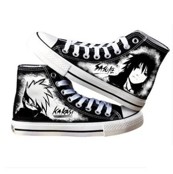 High-Q Unisex Anime NARUTO Hatake Kakashi Canvas Shoes Preppy Student Casual NARUTO Uchiha Sasuke shoes rope soled shoes
High-Q Unisex Anime NARUTO Hatake Kakashi Canvas Shoes Preppy Student Casual NARUTO Uchiha Sasuke shoes rope soled shoes