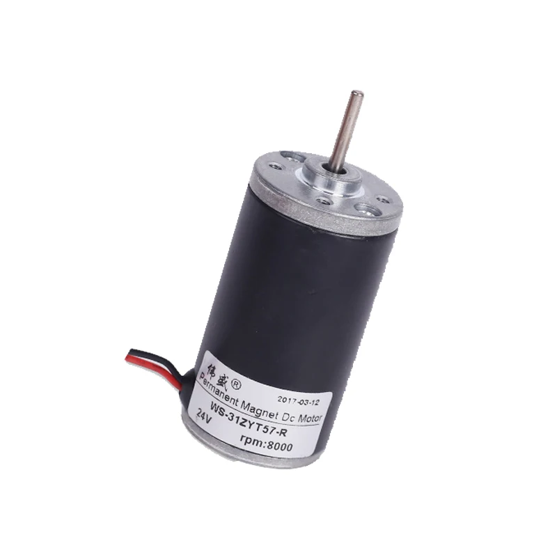 31ZYT57-R 3mm shaft diameter permanent magnet DC high speed motor / 12V24V DC speed motor / CW, CCW miniature brush motor
31ZYT57-R 3mm shaft diameter permanent magnet DC high speed motor / 12V24V DC speed motor / CW, CCW miniature brush motor