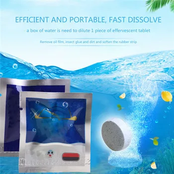 5PCS Car Glass Water Solid Wiper Fine Auto Window Cleaning Car Windshield Glass Cleaner Windscreen Cleaner Effervescent Tablets
5PCS Car Glass Water Solid Wiper Fine Auto Window Cleaning Car Windshield Glass Cleaner Windscreen Cleaner Effervescent Tablets