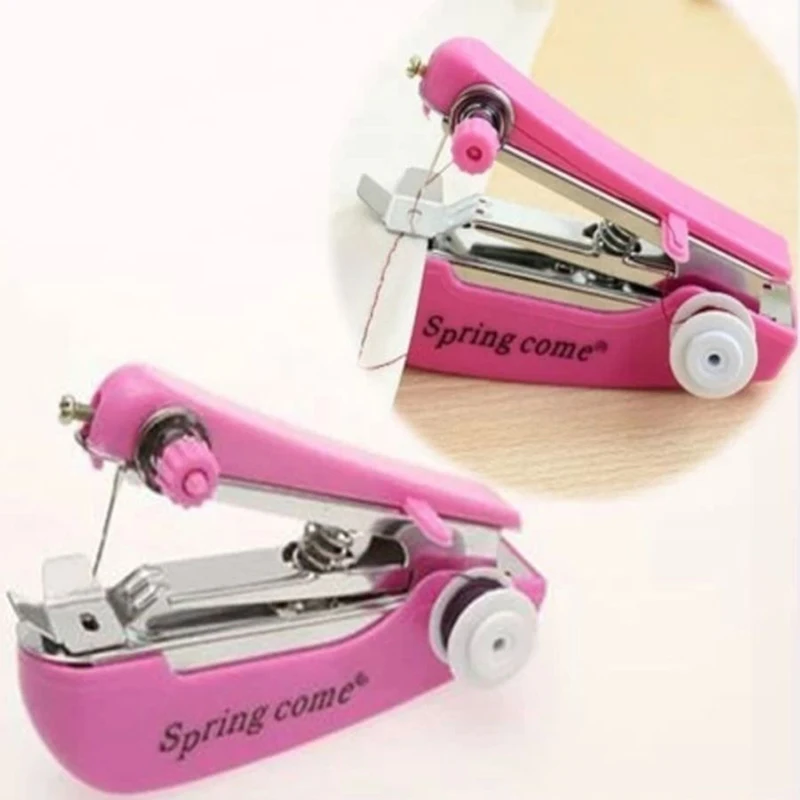 Sewing Machine Portable Needlework Cordless Mini Hand-Held Clothes Fabrics Sewing Machine Handy Stitch Hand Clothes Quick Tools
Sewing Machine Portable Needlework Cordless Mini Hand-Held Clothes Fabrics Sewing Machine Handy Stitch Hand Clothes Quick Tools