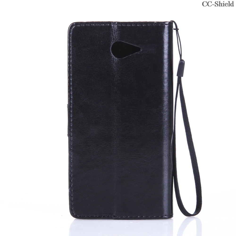 Флип чехол для Sony Xperia M2 aqua M2aqua D2302 D2303 D2403 кожаный со стразами xperia M 2 dual D 2302 2303 capa|case
