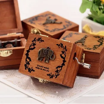 4 Songs Music Boxes Vintage Wood Music Box DIY Craft Vintage Musical Gold Hand Hurdy Gurdy Swan Lake Edelweiss Canon Lullaby
4 Songs Music Boxes Vintage Wood Music Box DIY Craft Vintage Musical Gold Hand Hurdy Gurdy Swan Lake Edelweiss Canon Lullaby