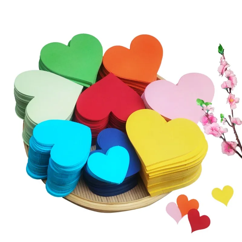 200pcs Heart paper Lovely Message Card Bookmark tag for Anniversary Valentines Day Thanksgiving paper craft supplies
200pcs Heart paper Lovely Message Card Bookmark tag for Anniversary Valentines Day Thanksgiving paper craft supplies