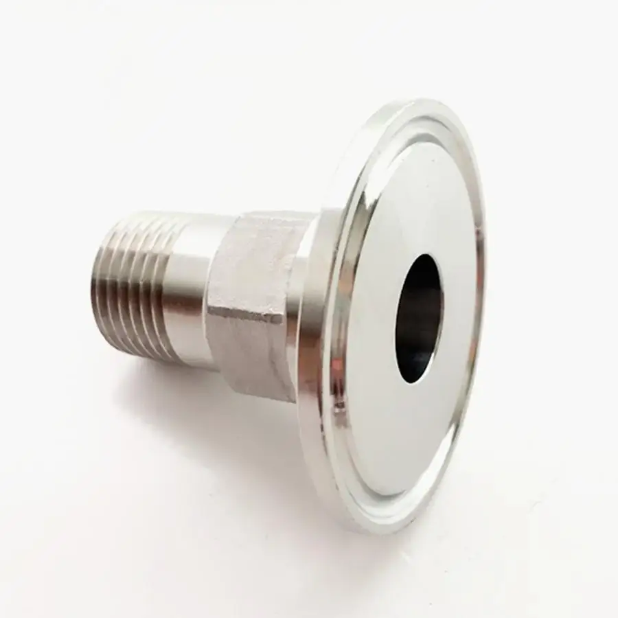 1/4" BSPT Male x 0.5" Tri Clamp SUS 304 Stainless Steel Sanitary Coupler Fitting Homebrew Beer
1/4" BSPT Male x 0.5" Tri Clamp SUS 304 Stainless Steel Sanitary Coupler Fitting Homebrew Beer