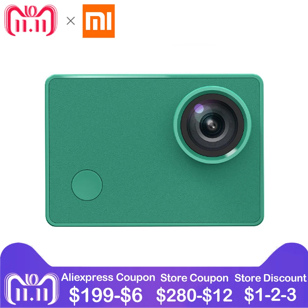 Xiaomi Seabird 4K Action Camera 4k/30FPS 145 Degree Wide Angle 12MP 2.0" IPS HD Touch Screen Wifi Xiaomi Sports Camera
Xiaomi Seabird 4K Action Camera 4k/30FPS 145 Degree Wide Angle 12MP 2.0" IPS HD Touch Screen Wifi Xiaomi Sports Camera