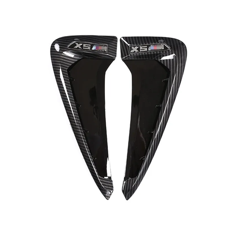 For BMW X Series X5 F15 X5M F85 Shark Gills Side Vent Stickers ABS Carbon Fiber Style Car Front Fender Side Air Vent Cover Trim
For BMW X Series X5 F15 X5M F85 Shark Gills Side Vent Stickers ABS Carbon Fiber Style Car Front Fender Side Air Vent Cover Trim