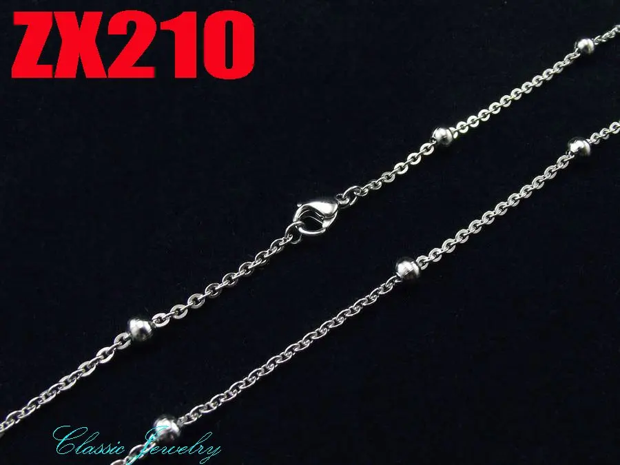 50 meters 4mm inlay ball cross chain stainless steel necklace women fashion jewelry chains Sweater chain ZX210
50 meters 4mm inlay ball cross chain stainless steel necklace women fashion jewelry chains Sweater chain ZX210