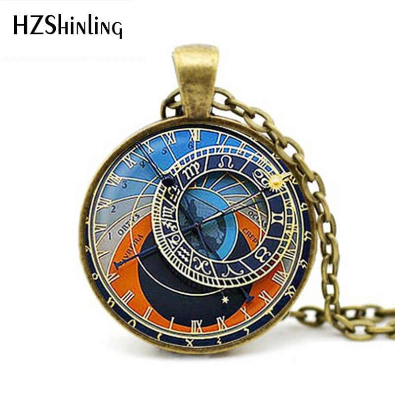 Hot Sale Astrology Clock pendant Astrology Clock necklace Astronomy jewelry, birthday gift sliver plated,christmas gift HZ1
Hot Sale Astrology Clock pendant Astrology Clock necklace Astronomy jewelry, birthday gift sliver plated,christmas gift HZ1
