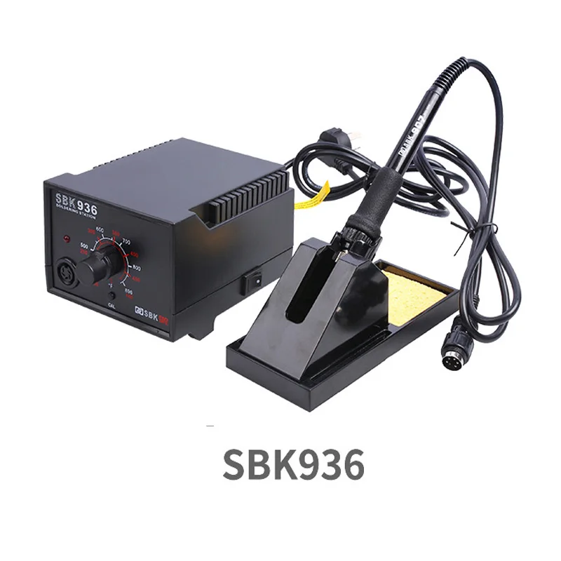 BAKON SBK936 50W Constant Temperature Soldering Station Ceramic Core Anti-static Rework Station for PCB Motherboard Welding Tool
BAKON SBK936 50W Constant Temperature Soldering Station Ceramic Core Anti-static Rework Station for PCB Motherboard Welding Tool