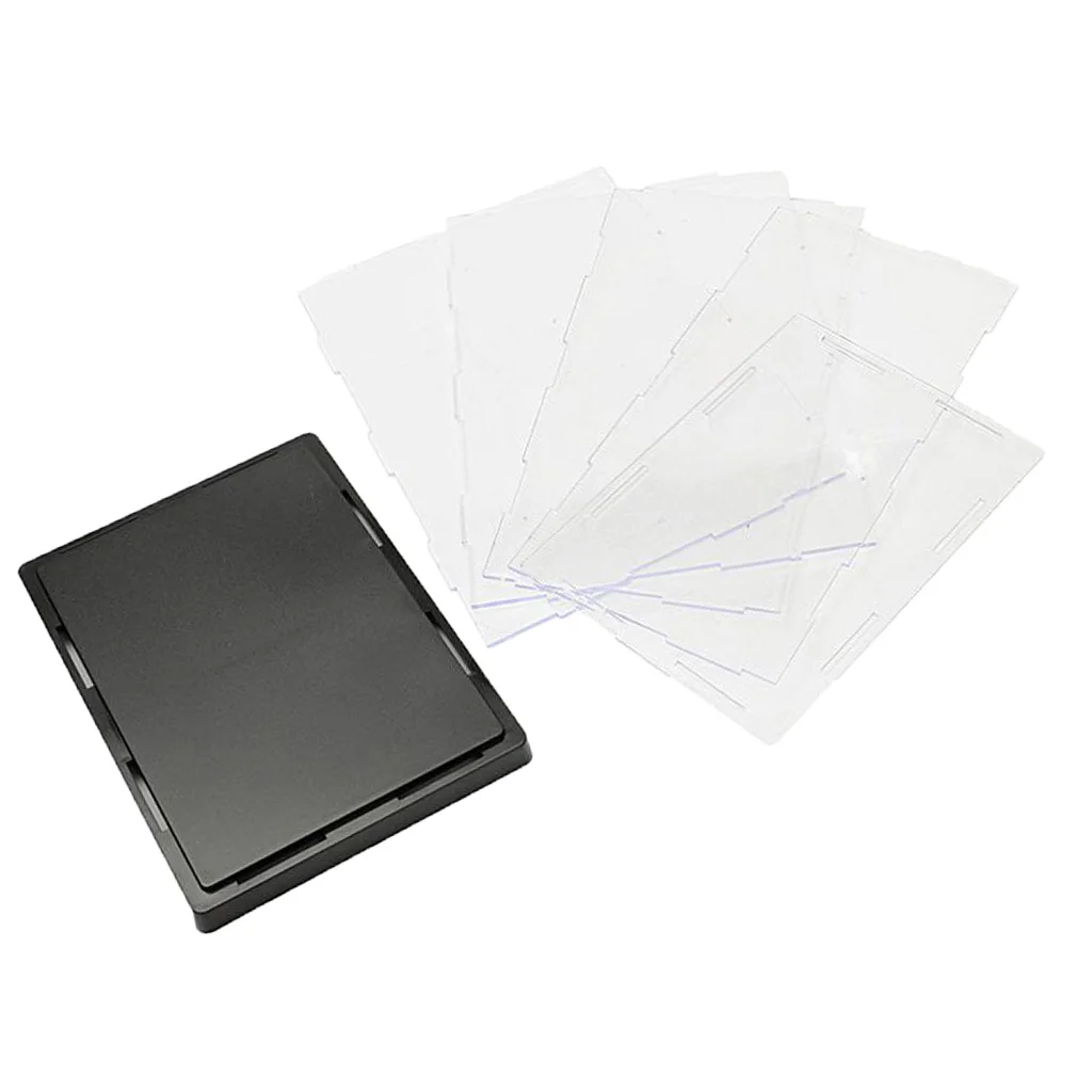 MagiDeal Clear Acrylic Display Box Case Protector Perspex 8x8x8cm for Amiibo Funko POP Model Dolls Showbox