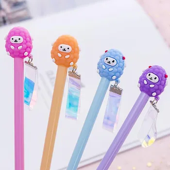 1pc Cute Sheep Pen Cartoon Lamb Laser Streamer Gel Pen Creative Exam Black Ink Signature Pen Office School Supplies Stationery
1pc Cute Sheep Pen Cartoon Lamb Laser Streamer Gel Pen Creative Exam Black Ink Signature Pen Office School Supplies Stationery