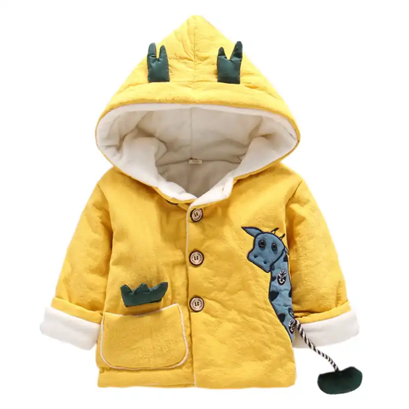 baby boy yellow coat