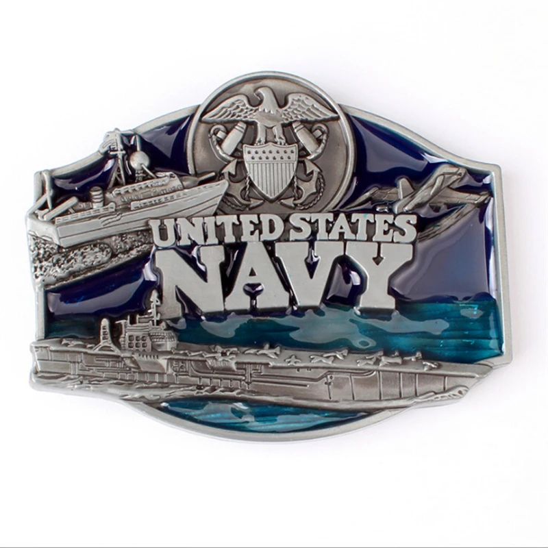 DIY belt buckle United States Navy buckle metal Tactical Belt clip metal buckle for USA army belts US drop shipping
DIY belt buckle United States Navy buckle metal Tactical Belt clip metal buckle for USA army belts US drop shipping