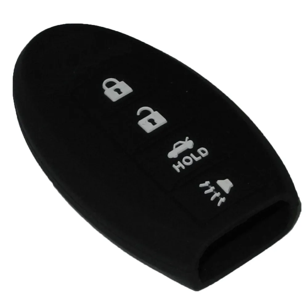 4 Buttons Remote Silicone Rubber Key Fob Cover Case For Infiniti EX FX G37 Q60 QX50 QX70 Smart Key
4 Buttons Remote Silicone Rubber Key Fob Cover Case For Infiniti EX FX G37 Q60 QX50 QX70 Smart Key