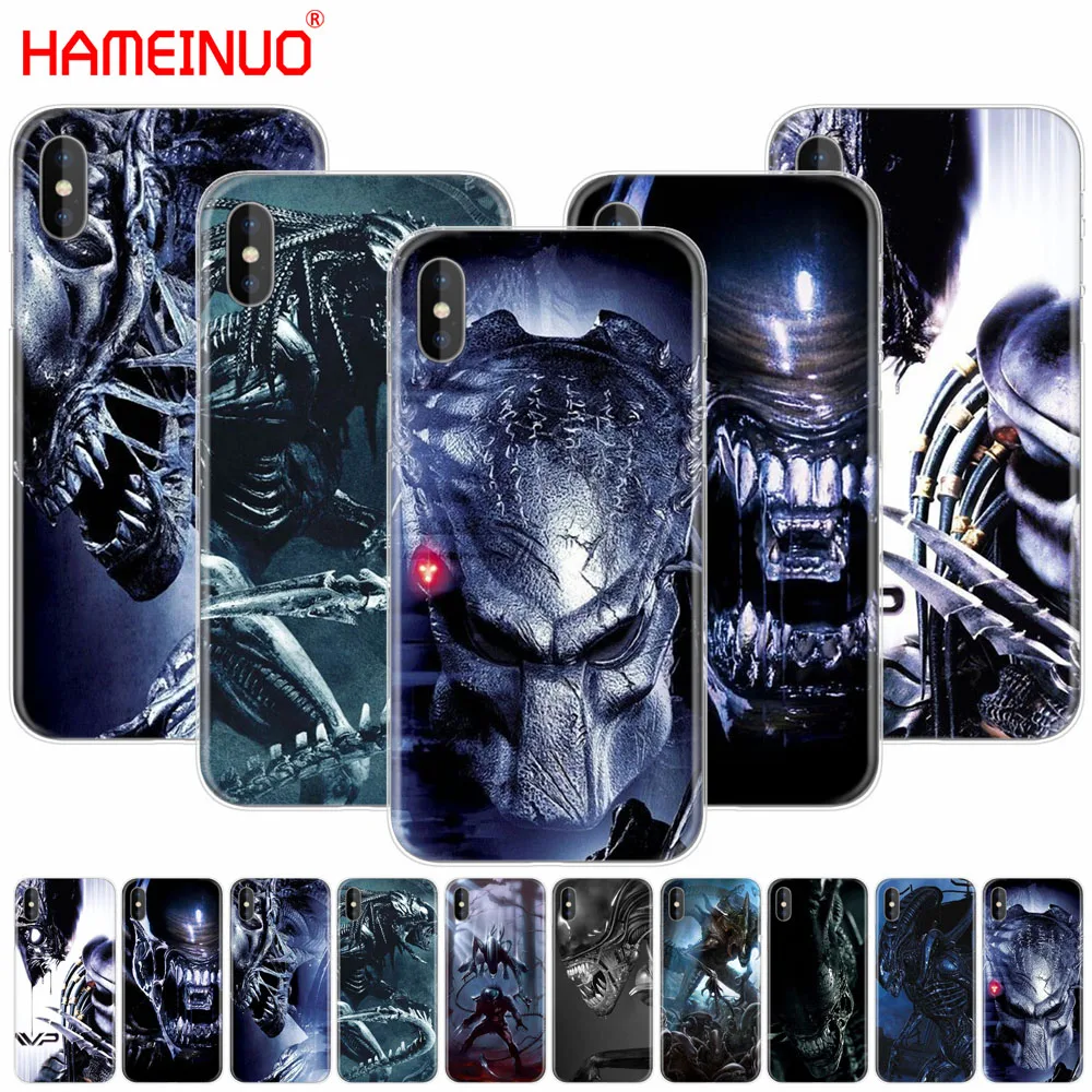 HAMEINUO Alien vs Predator Cool cell phone Cover case for iphone X 8 7 6 4 4s 5 5s SE 5c 6s plus
HAMEINUO Alien vs Predator Cool cell phone Cover case for iphone X 8 7 6 4 4s 5 5s SE 5c 6s plus
