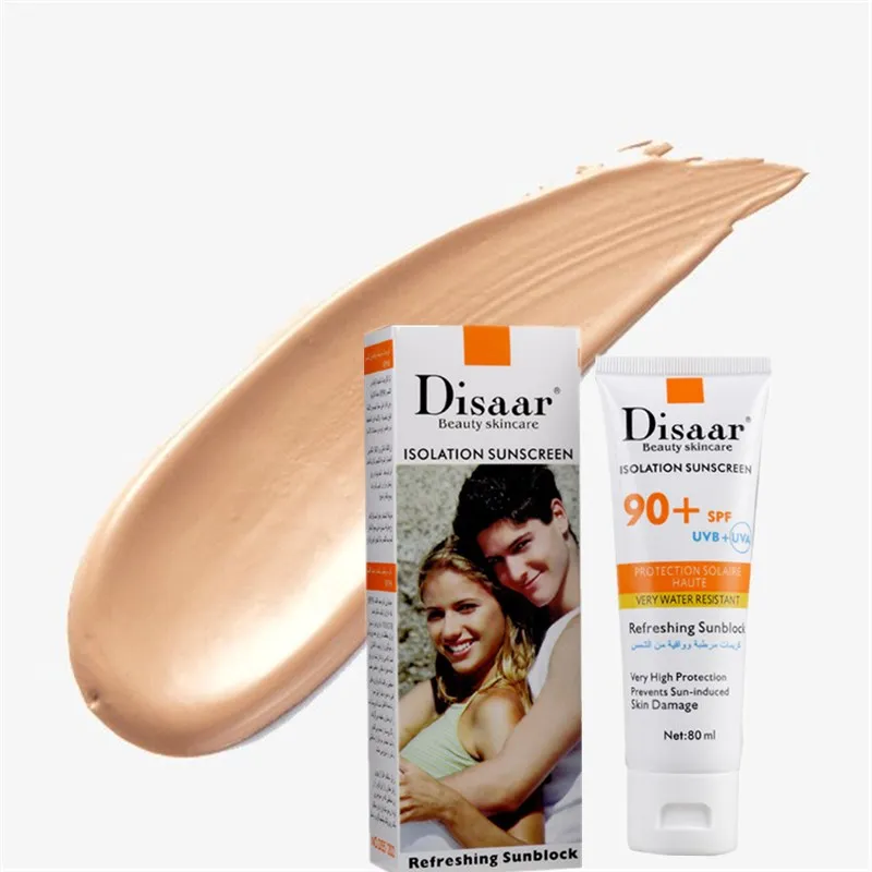 DISAAR UV Protection Moisturizing Isolation Sunscreen 80g Supernatural Makeup Moisturizing Nourishing Whitening Sunscreen BBS-03
DISAAR UV Protection Moisturizing Isolation Sunscreen 80g Supernatural Makeup Moisturizing Nourishing Whitening Sunscreen BBS-03