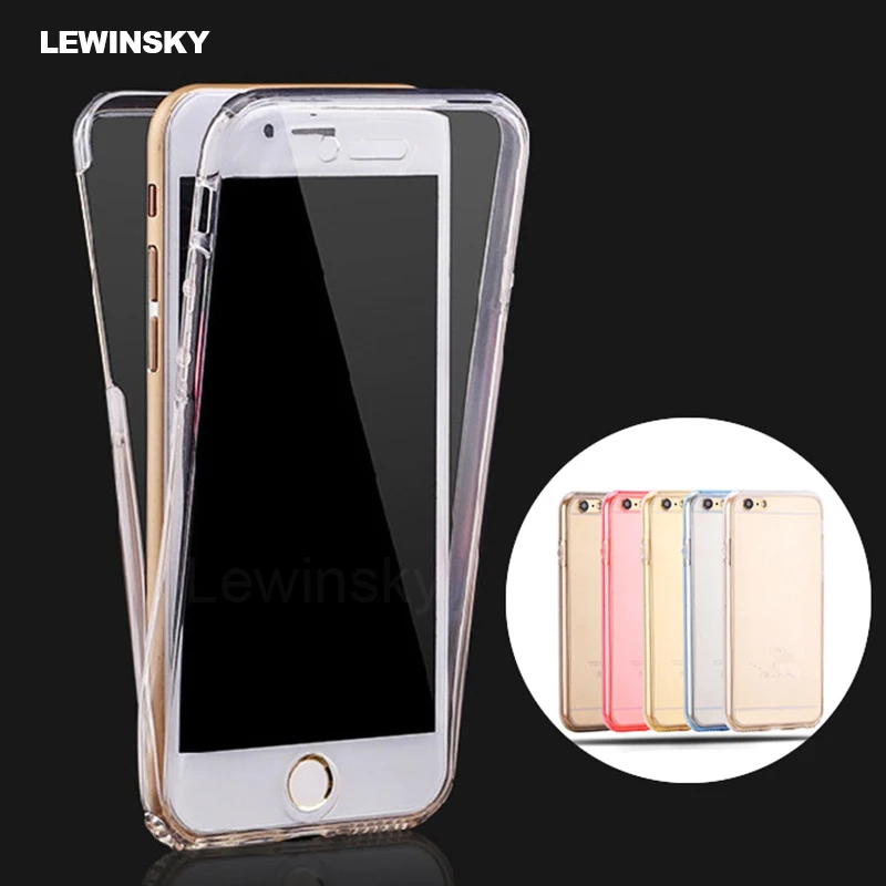 360 Full Body Protection Soft TPU Case For iphone 6 6s 7 8 plus Silicone Clear Phone Case For iphone X 5 5S 6 s Funda Case
360 Full Body Protection Soft TPU Case For iphone 6 6s 7 8 plus Silicone Clear Phone Case For iphone X 5 5S 6 s Funda Case