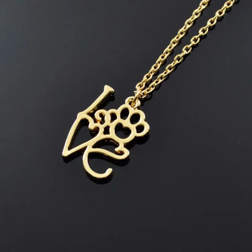 Paw Love Pendant Necklace brixini.com - Paw Love Pendant Necklace