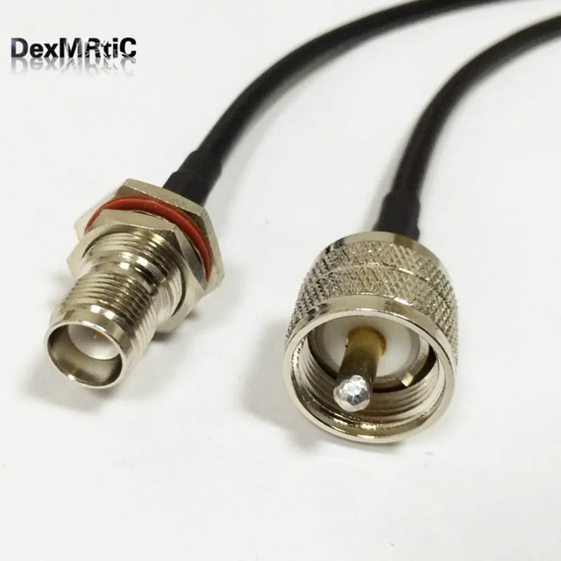 Беспроводной маршрутизатор кабель UHF Тип папа PL259 к RP TNC женский штыревой Pigtail RG58 50