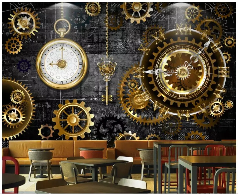 3d photo wallpaer custom mural on a wall European industrial wind gold gear clock home decor living Room wallpaper for walls 3 d
3d photo wallpaer custom mural on a wall European industrial wind gold gear clock home decor living Room wallpaper for walls 3 d