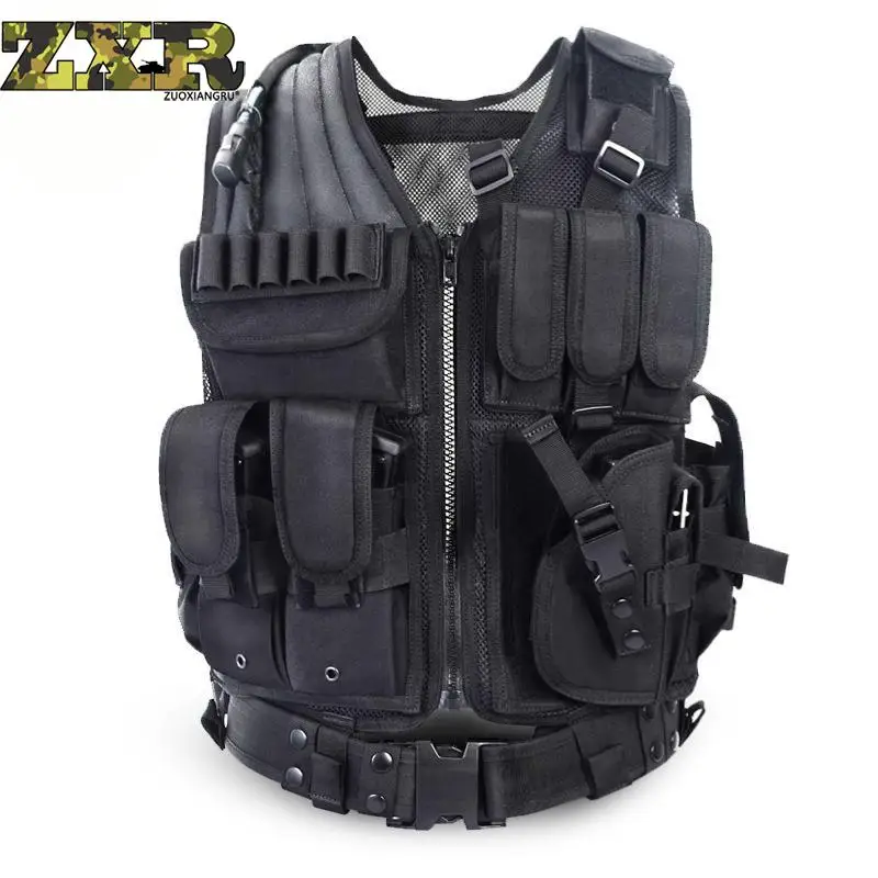 Unloading Tactical Men Combat Vest Tactical Military Camouflage Vest Body Cs Jungle Equipment
Unloading Tactical Men Combat Vest Tactical Military Camouflage Vest Body Cs Jungle Equipment
