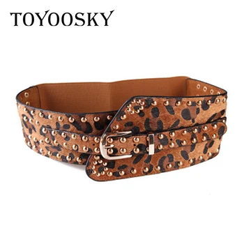 Women's Wide Belt Leopard All-Match Leopard Black Red Wide Leopard Belt For Dress Red PU Artificial Horse Fur Belt for Dress
Women's Wide Belt Leopard All-Match Leopard Black Red Wide Leopard Belt For Dress Red PU Artificial Horse Fur Belt for Dress