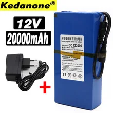 New DC122000 High Quality Super 12.6v 20Ah Rechargeable Portable Lithium-ion Battery pack DC 12V 20000mAh With EU Plug+charger
New DC122000 High Quality Super 12.6v 20Ah Rechargeable Portable Lithium-ion Battery pack DC 12V 20000mAh With EU Plug+charger